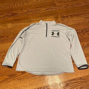 Under Armour gray pullover YXL